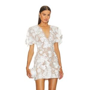 Gently worn (for 3 hours) bridal party dress. Size small. Fits perfectly